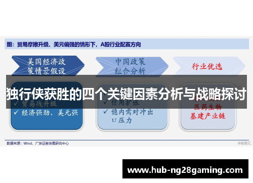 独行侠获胜的四个关键因素分析与战略探讨